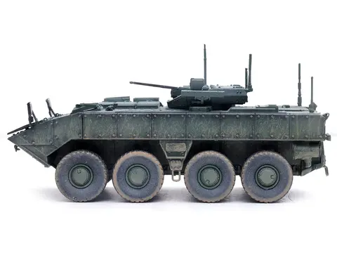 BUMERANG (OBJECT K-17) IFV (INFANTRY FIGHTING VEHICLE) "RUSSIAN ARMY" GREEN CAMOUFLAGE "ARMOR PREMIUM" SERIES 1/72 DIECAST MODEL BY PANZERKAMPF