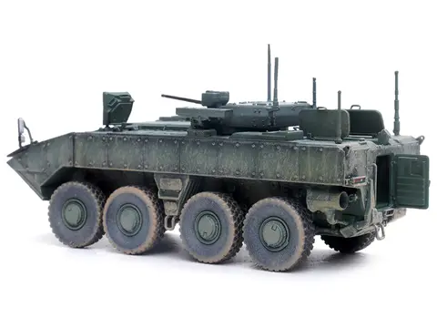 BUMERANG (OBJECT K-17) IFV (INFANTRY FIGHTING VEHICLE) "RUSSIAN ARMY" GREEN CAMOUFLAGE "ARMOR PREMIUM" SERIES 1/72 DIECAST MODEL BY PANZERKAMPF