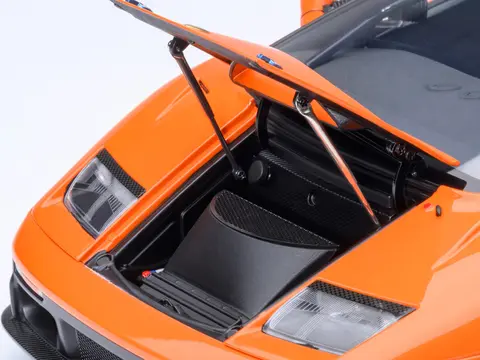 LAMBORGHINI DIABLO GTR ARANCIO ISHTAR ORANGE 1/18 MODEL CAR BY AUTOART