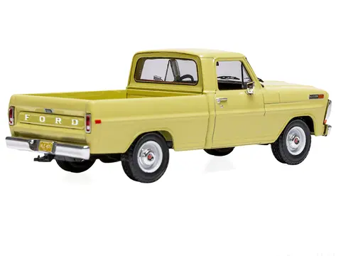 1970 FORD F-100 PICKUP TRUCK YELLOW 1/43 DIECAST MODEL BY IXO MODELS