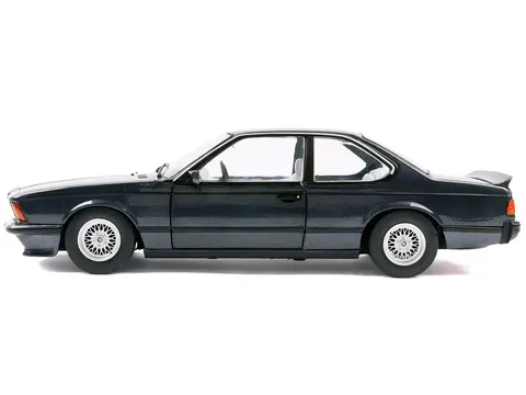 1984 BMW 635 CSI (E24) MACAU BLUE METALLIC 1/18 DIECAST MODEL CAR BY SOLIDO