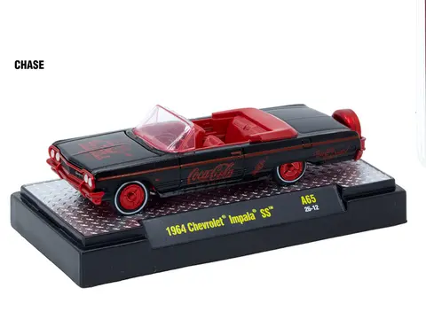 "COCA-COLA" SET OF 3 PIECES RELEASE 65 LIMITED EDITION TO 4800 PIECES WORLDWIDE 1/64 DIECAST MODELS BY M2 MACHINES