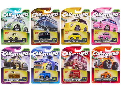 "MAINLINE" 2026 SERIES 11 SET OF 8 PIECES DIECAST MODEL CARS BY CARTUNED