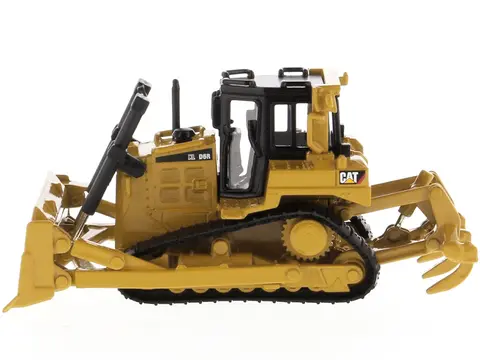 CAT CATERPILLAR D6R TRACK-TYPE TRACTOR "PLAY & COLLECT!" SERIES 1/64 DIECAST MODEL BY DIECAST MASTERS