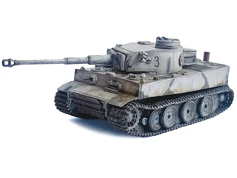GERMANY TIGER I INITIAL PRODUCTION TANK "S.PZ.ABT.502 MISHKINO" (1943) "NEO DRAGON ARMOR" SERIES 1/72 PLASTIC MODEL BY DRAGON MODELS