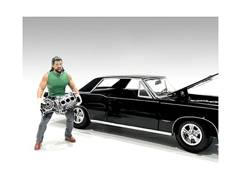 "MUSCLE MECHANICS" FIGURE #5 FOR 1/24 SCALE MODELS BY AMERICAN DIORAMA