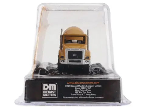 CAT CATERPILLAR CT660 CONCRETE MIXER YELLOW "MICRO-CONSTRUCTOR" SERIES DIECAST MODEL BY DIECAST MASTERS