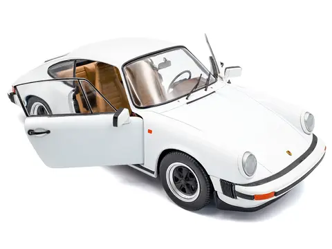 1974 PORSCHE 911 (930) 3.0 SC GRAND PRIX WHITE 1/18 DIECAST MODEL CAR BY SOLIDO