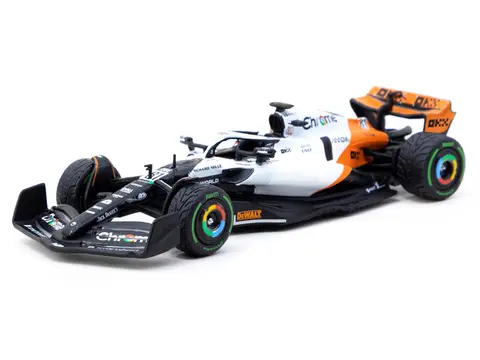 MCLAREN MCL60 #81 OSCAR PIASTRI FORMULA ONE F1 "MONACO GP" (2023) "GLOBAL64" SERIES 1/64 DIECAST MODEL BY TARMAC WORKS