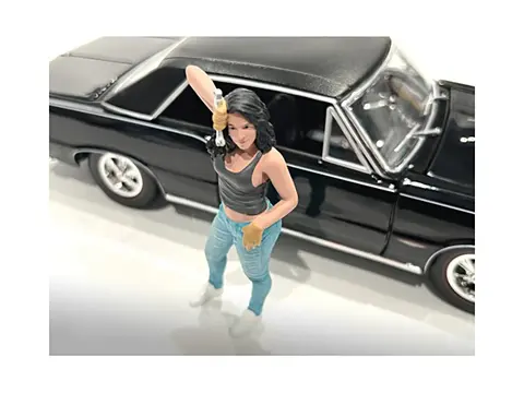 "MUSCLE MECHANICS" FIGURE #4 FOR 1/18 SCALE MODELS BY AMERICAN DIORAMA