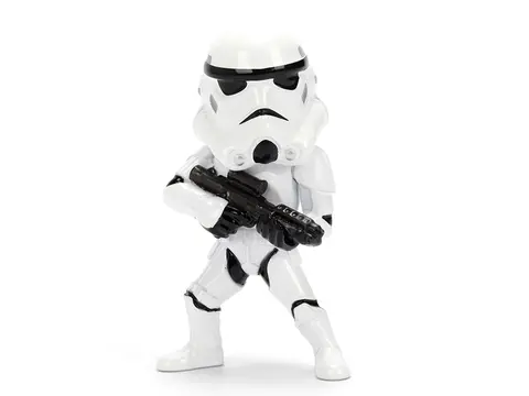 SET OF 4 DIECAST FIGURES "STAR WARS" MOVIE FRANCHISE "METALFIGS" SERIES DIECAST MODELS BY JADA