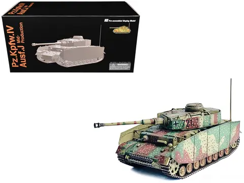 GERMANY PZ.KPFW.IV AUSF.J MID PRODUCTION TANK "#721 WESTERN FRONT" (1944) "NEO DRAGON ARMOR" SERIES 1/72 PLASTIC MODEL BY DRAGON MODELS