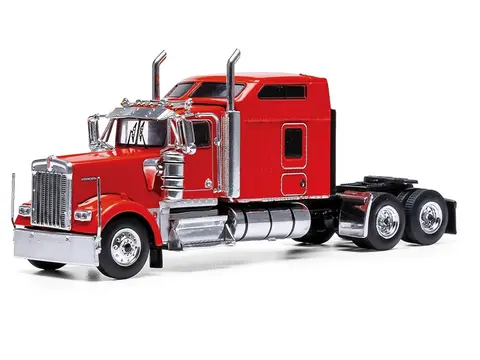 1990 KENWORTH W900 TRUCK TRACTOR RED 1/64 DIECAST MODEL BY IXO MODELS