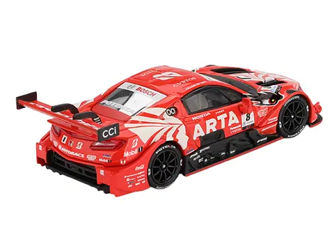 HONDA NSX-GT "TYPE S" GT500 #8 TOMOKI NOJIRI - TOSHIKI OYU "ARTA" "SUPER GT SERIES" (2023) LIMITED EDITION 1/64 DIECAST MODEL CAR BY MINI GT
