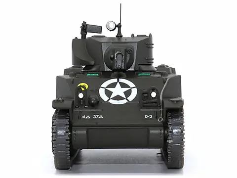 M5A1 LIGHT TANK #16 "DESTRUCTION" "U.S.A. 37TH TANK BATTALION FRANCE SEPTEMBER 1944" 1/43 DIECAST MODEL BY AFVS OF WWII