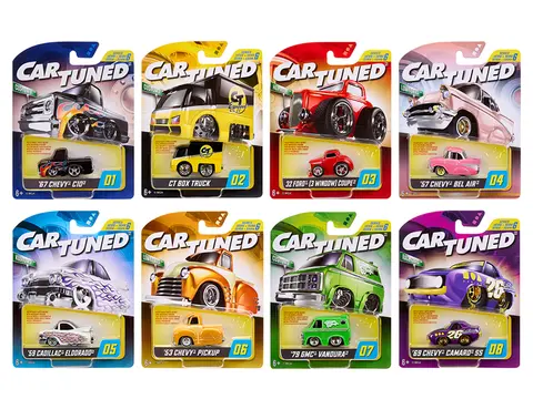 HOBBY/ALT 2026 SERIES 6 SET OF 8 PIECES DIECAST MODEL CARS BY CARTUNED