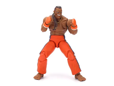 DEE JAY 6" MOVEABLE FIGURE WITH ACCESSORIES AND ALTERNATE HEAD AND HANDS "ULTRA STREET FIGHTER II: THE FINAL CHALLENGERS" (2017) VIDEO GAME MODEL BY JADA