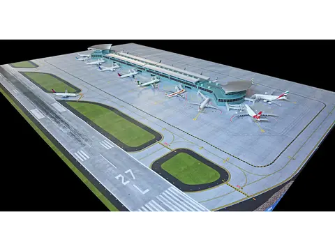 DELUXE AIRPORT MAT FOR 1/400 SCALE MODELS BY GEMINIJETS