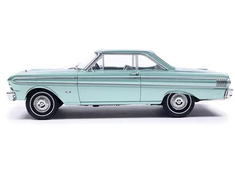 1964 FORD FALCON DYNASTY GREEN METALLIC 1/24 DIECAST MODEL BY IXO MODELS