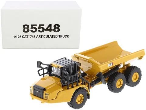 CAT CATERPILLAR 745 ARTICULATED DUMP TRUCK "HIGH LINE" SERIES 1/125 DIECAST MODEL BY DIECAST MASTERS