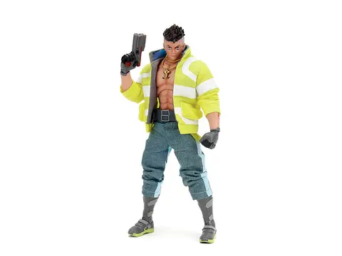 DAVID MARTINEZ 6" MOVEABLE FIGURE WITH ACCESSORIES AND ALTERNATE HEAD AND HANDS "CYBERPUNK: EDGERUNNERS" (2022) TV SERIES MODEL BY JADA