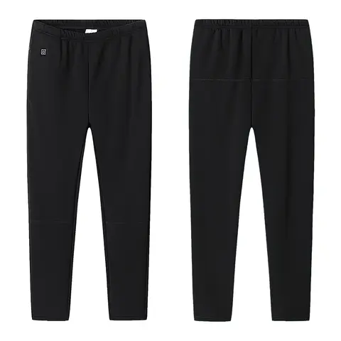 WINTER HEATED PANTS FOR MEN WOMEN WITH 12 HEATING ZONES 5V USB POWERED HEATING TROUSER WITH 3 HEATING LEVELS MACHINE WASHABLE FOR OUTDOOR WINTER ACTIV