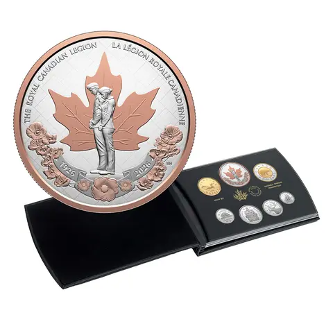 FINE SILVER PROOF SET – 100TH ANNIVERSARY OF THE ROYAL CANADIAN LEGION (2026)
