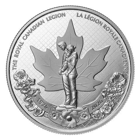 100TH ANNIVERSARY OF THE ROYAL CANADIAN LEGION – FINE SILVER PROOF DOLLAR (2026)
