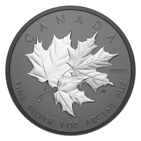 TRIPLE MAPLE – 1 OZ. FINE SILVER COIN
