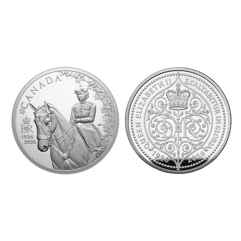 100TH ANNIVERSARY OF THE BIRTH OF QUEEN ELIZABETHII – FINE SILVER TWO-COIN SET