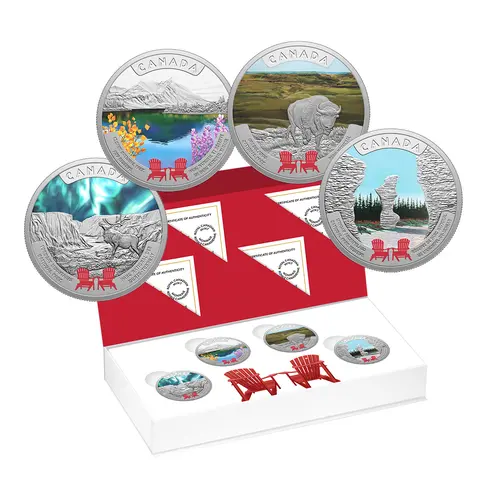 CANADA’S NATIONAL PARKS – FINE SILVER FOUR-COIN SUBSCRIPTION (2026)