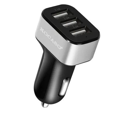USB CAR CHARGER 30W 5.5A 3 USB PORT CIGARETTE LIGHTER CHARGER ADAPTER FOR IPHONE XS/IPHONE XS MAX/IPHONE 8 PLUS/GALAXY S7/GALAXY S6