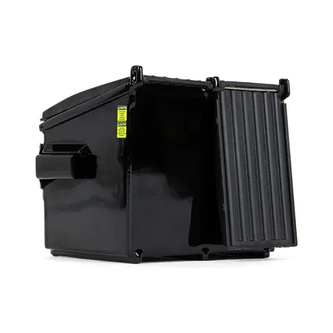 REFUSE TRASH BIN BLACK 1/34 DIECAST MODEL BY FIRST GEAR