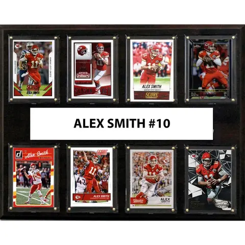 ALEX SMITH KANSAS CITY CHIEFS 12'' X 15'' PLAQUE