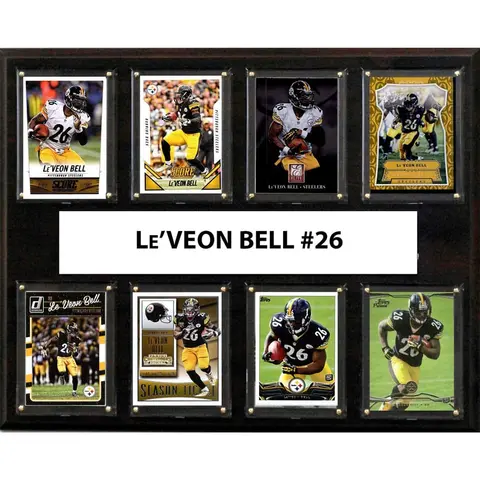 LE'VEON BELL PITTSBURGH STEELERS 12'' X 15'' PLAQUE