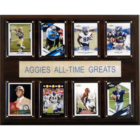 TEXAS A&M AGGIES 12'' X 15'' ALL-TIME GREATS PLAQUE