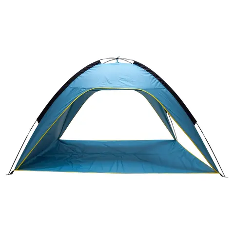 BEACH TENT OUTDOOR WATERPROOF TENT CANOPY FOR 4-6 PERSON WITH 3 DOOR OPENINGS CARRYING BAG UPF50+ EASY SETUP FOR BEACH PICNIC CAMPING HIKING ADVENTURE