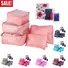 9PCS CLOTHES STORAGE BAGS WATER-RESISTANT TRAVEL LUGGAGE ORGANIZER CLOTHING PACKING CUBES FOR BLOUSE HOSIERY STOCKING UNDERWEAR