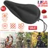 BIKE SEAT COVER ANTI-SLIP COMFORTABLE BICYCLE PADDED SADDLE COVER WEAR RESISTANT SOFT GEL CUSHION FOR NARROW BIKE SEATS MOUNTAIN BIKE SEAT