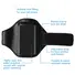 PHONE ARMBAND CASE ADJUSTABLE SWEAT-RESISTANT ARMBAND PHONE HOLDER FIT FOR IPHONE5 OR CELLPHONES UNDER 4IN FOR RUNNING JOGGING RIDING HIKING GYM