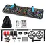 MULTIFUNCTIONAL PUSH UP BOARD HOME STRENGTH TRAINING EQUIPMENT WITH 15 FITNESS ACCESSORIES PILATES BAR RESISTANCE BAND ROLLER WHEEL FULL BODY WORKOUT 