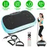 VIBRATION EXERCISE MACHINE WITH RESISTANT BANDS REMOTE CONTROL WHOLE BODY VIBRATION PLATFORM WORKOUT EQUIPMENT HOME FITNESS TRAINING EQUIPMENT FOR WEI