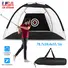 GOLF NET GOLF TRAINING AIDS PRACTICE NETS DRIVING HITTING NETS WITH TARGET CLOTH CARRY BAG FOR INDOOR OUTDOOR SPORTS