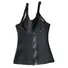 ZIPPERED WAIST TRAINER CORSET WAIST TUMMY CONTROL BODY SHAPER CINCHER BACK SUPPORT WITH ADJUSTABLE STRAPS FOR WOMEN
