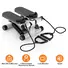 STEPPER FOR EXERCISE MINI FITNESS STEPPER WITH 2 RESISTANCE BANDS LCD MONITOR MAX 330.7LBS LOAD STAIR STEPPER QUIET STEPPER