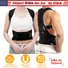 UNISEX POSTURE CORRECTOR SUPPORT MAGNETIC LUMBAR BACK POSTURE SUPPORT BELT ADJUSTABLE UPPER BACK BRACES CLAVICLE SHOULDER BRACE BELT PAIN RELIEF THERA