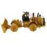 CAT CATERPILLAR 836 LANDFILL COMPACTOR YELLOW "HIGH LINE" SERIES 1/50 DIECAST MODEL BY DIECAST MASTERS
