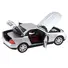 1996 MERCEDES-BENZ SLK CONVERTIBLE BRILLIANT SILVER METALLIC 1/18 DIECAST MODEL CAR BY NOREV