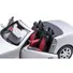 1996 MERCEDES-BENZ SLK CONVERTIBLE BRILLIANT SILVER METALLIC 1/18 DIECAST MODEL CAR BY NOREV