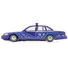 1992 FORD CROWN VICTORIA LOWRIDER BLUE WITH GRAPHICS AND LIGHTBAR "CALIFORNIA LOWRIDERS" SERIES 7 1/64 DIECAST MODEL CAR BY GREENLIGHT